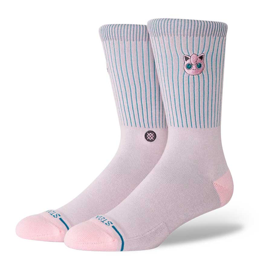 Stance Jigglypuff Crew Sock Pink - Image 2