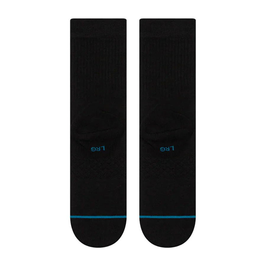 Stance Kids' Bones Crew Sock Black - Image 3