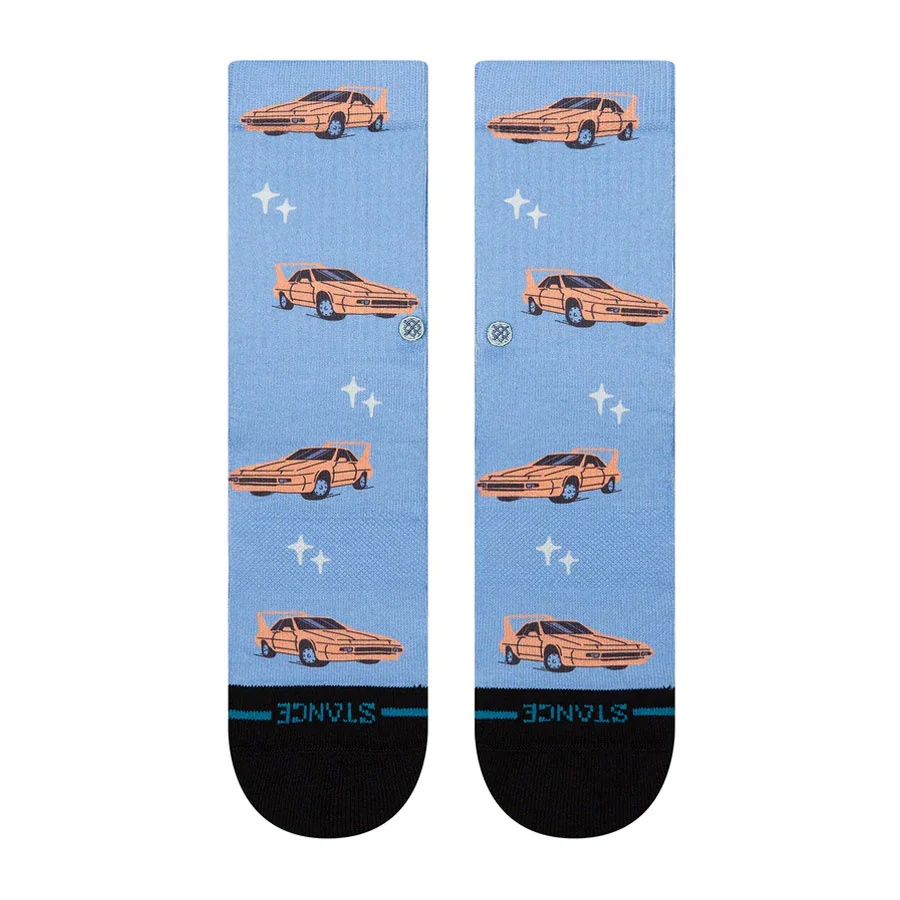 Stance Kids' Chop Shop Crew Sock Capri Blue - Image 2