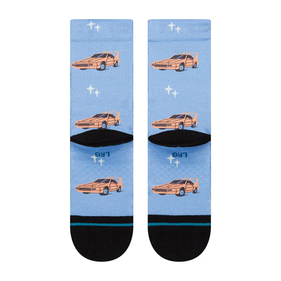 Stance Kids' Chop Shop Crew Sock Capri Blue - Image 3