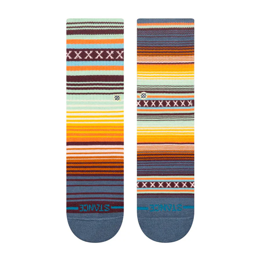 Stance Kids' Curren Crew Sock Seablue - Image 2