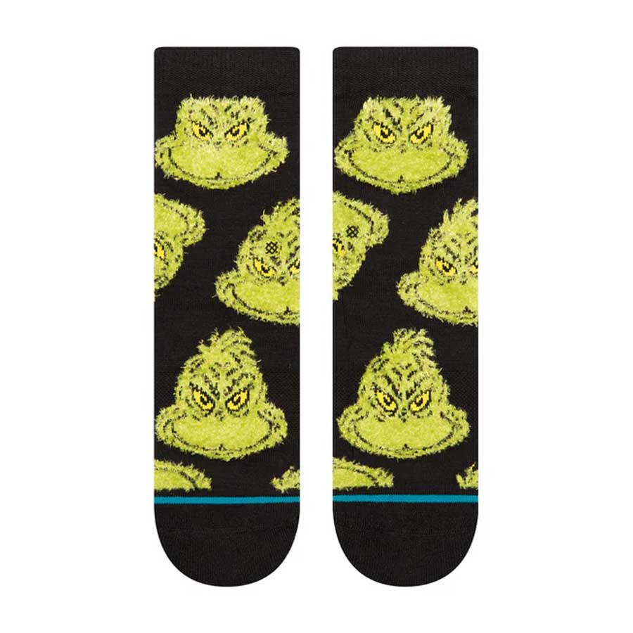 Stance Kids' Mean One Sock Black - Image 2