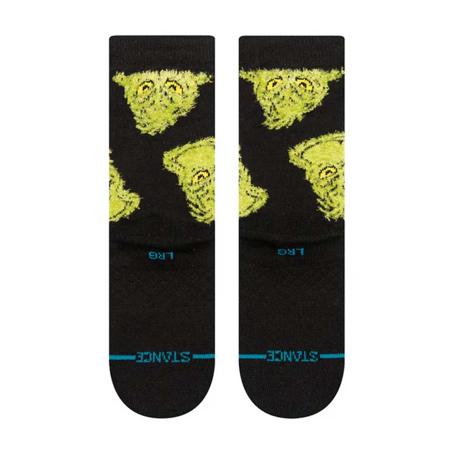 Stance Kids' Mean One Sock Black - Image 3