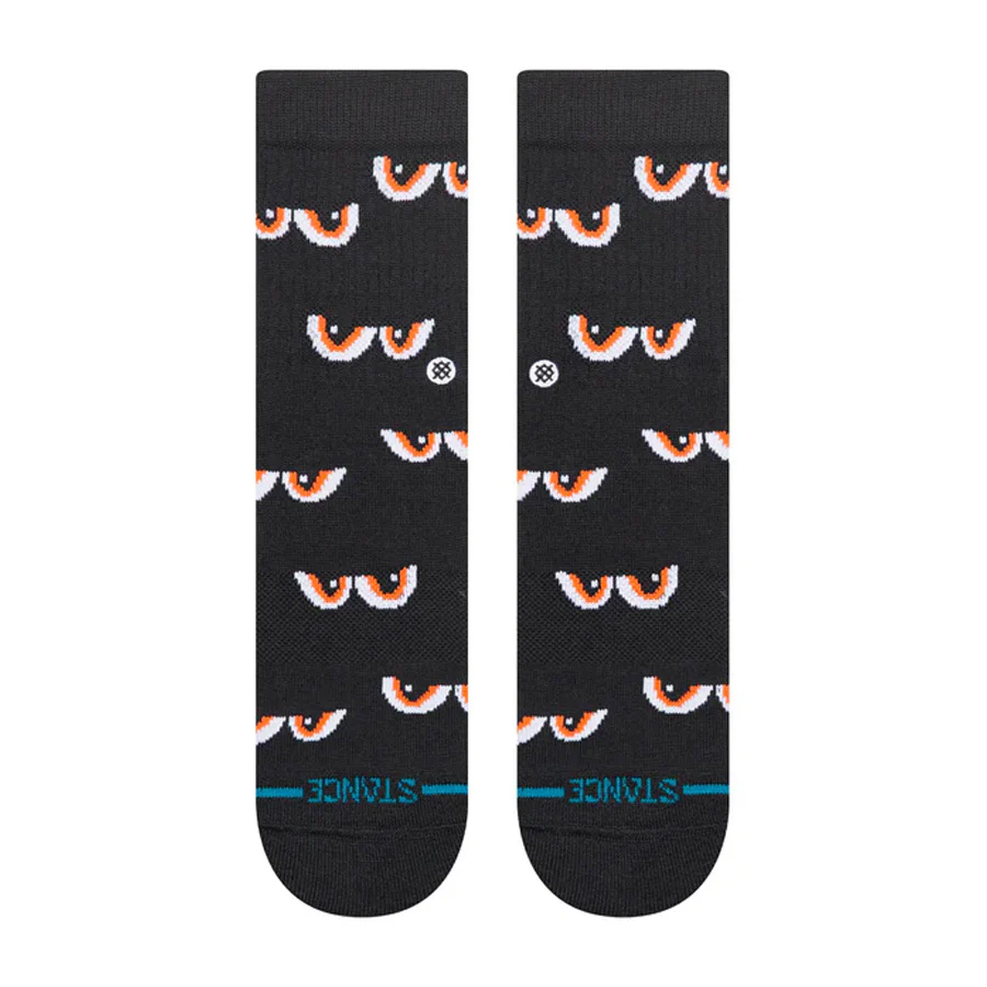 Stance Kids' Neighborly Crew Sock Black - Image 2