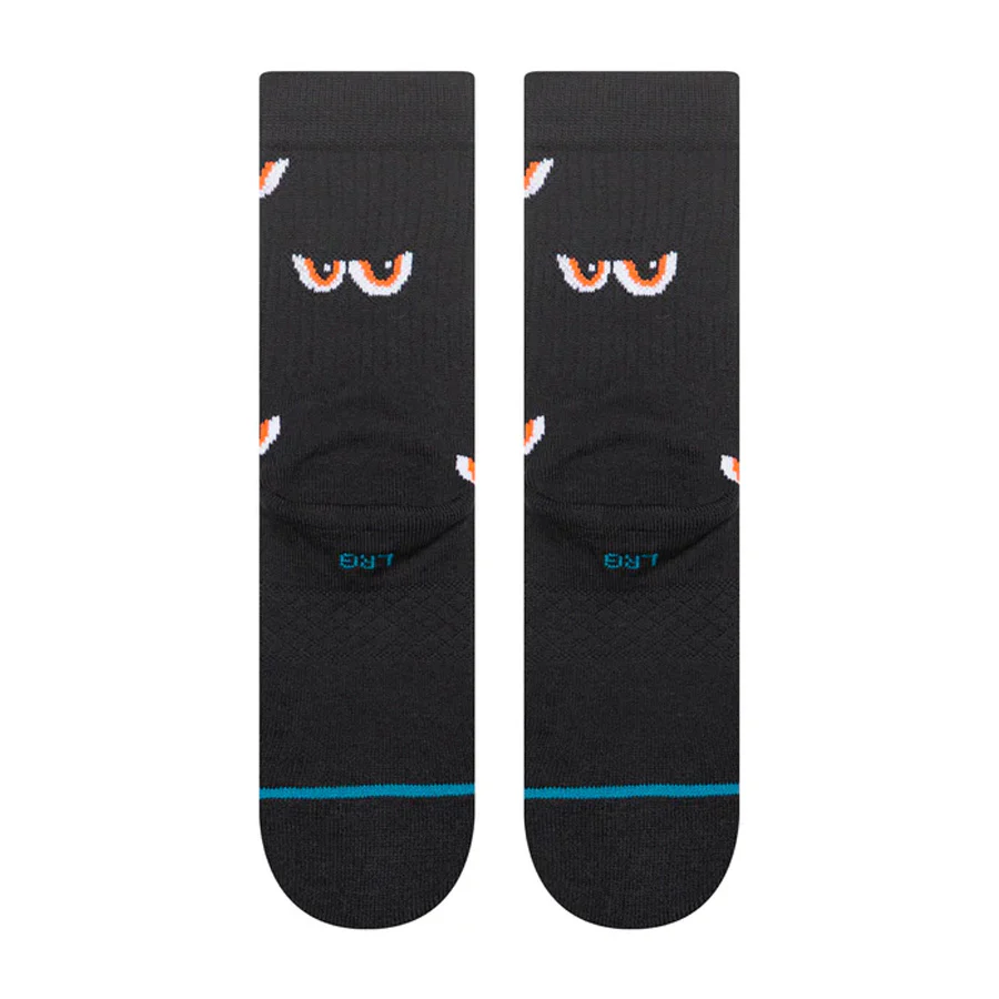 Stance Kids' Neighborly Crew Sock Black - Image 3