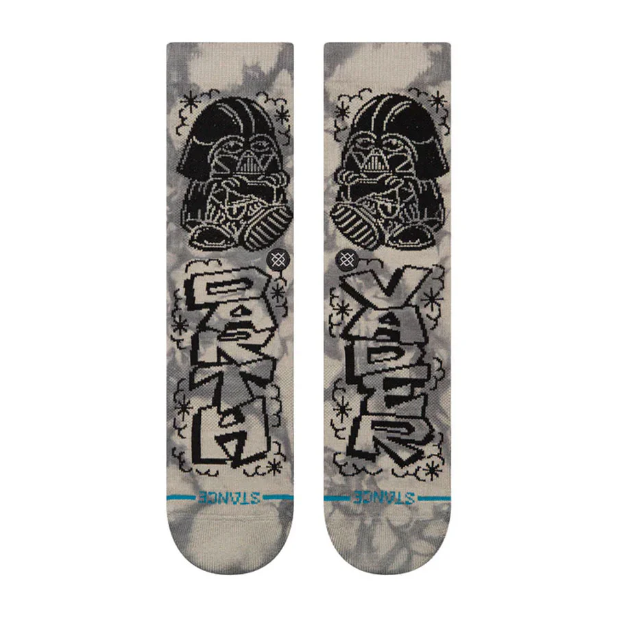 Stance Lucas Film Dj Darth Crew Sock Black - Image 2