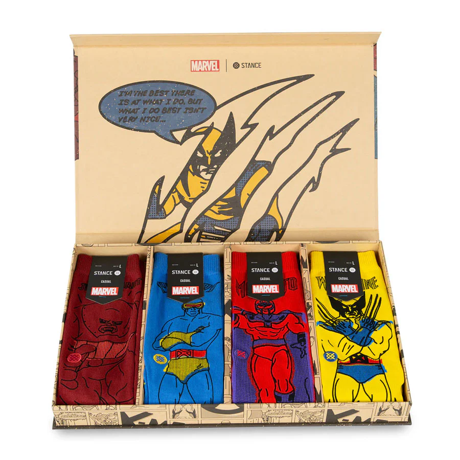 Stance Marvel VS Crew Sock Box Set Multi - Image 2