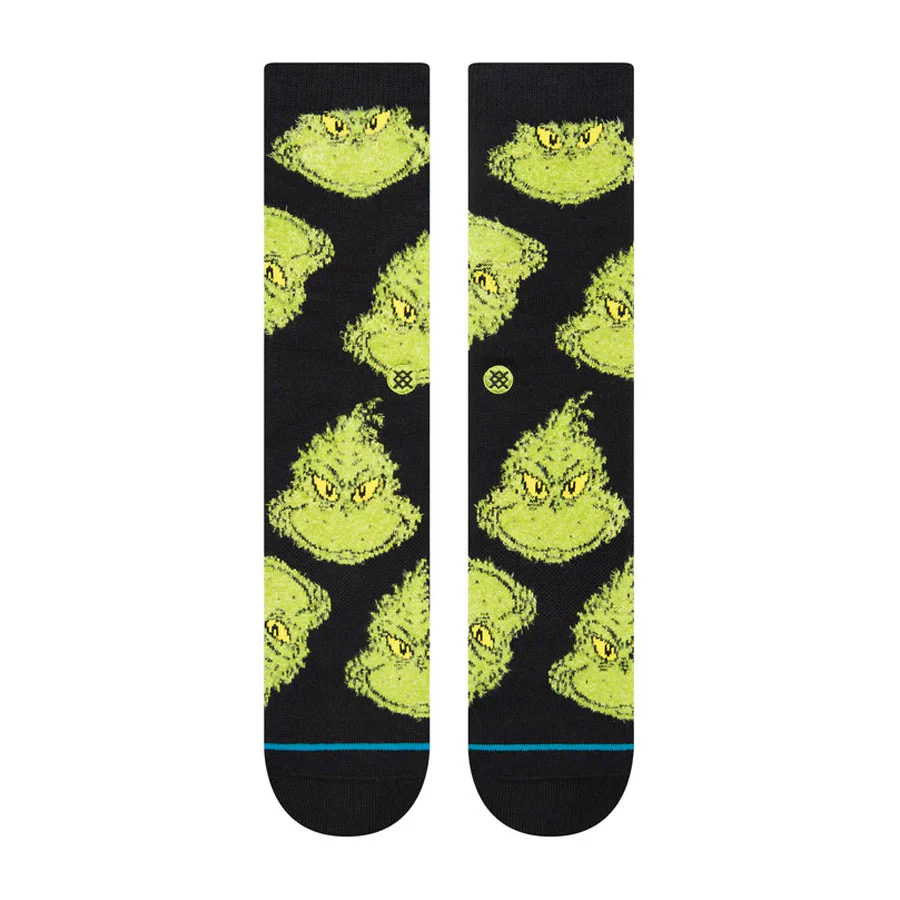 Stance Mean One Crew Sock Black - Image 2