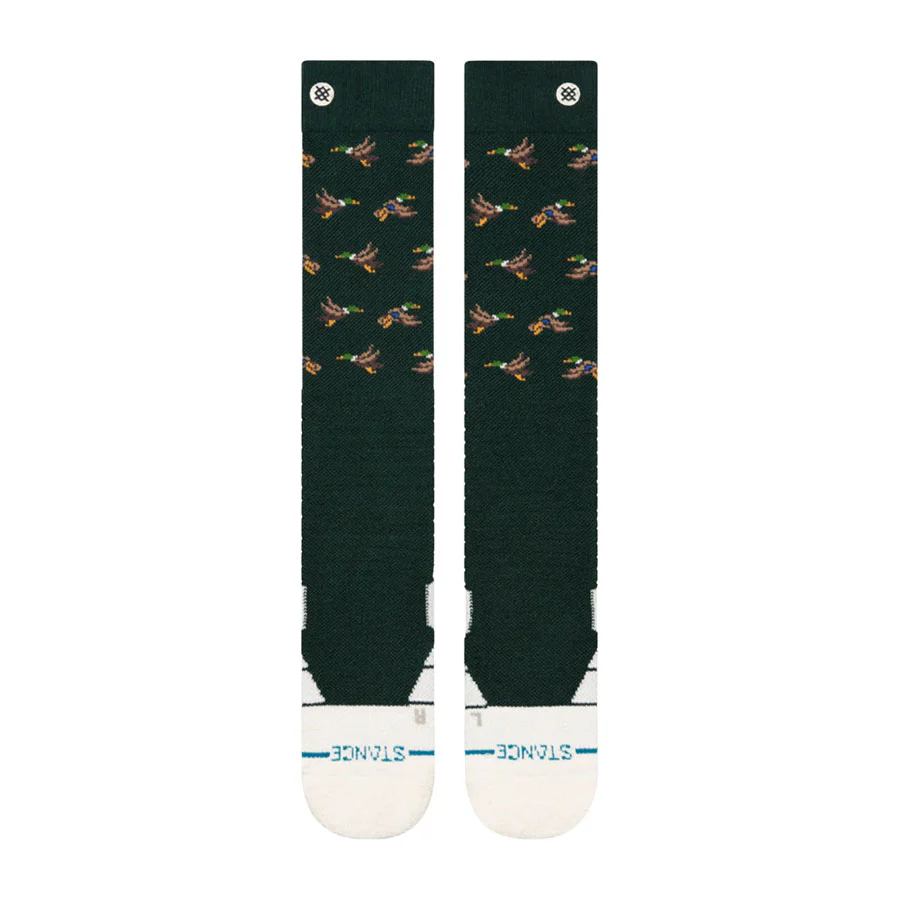 Stance Men's Snow Huntin Mid Poly Sock Pine 2026 - Image 2