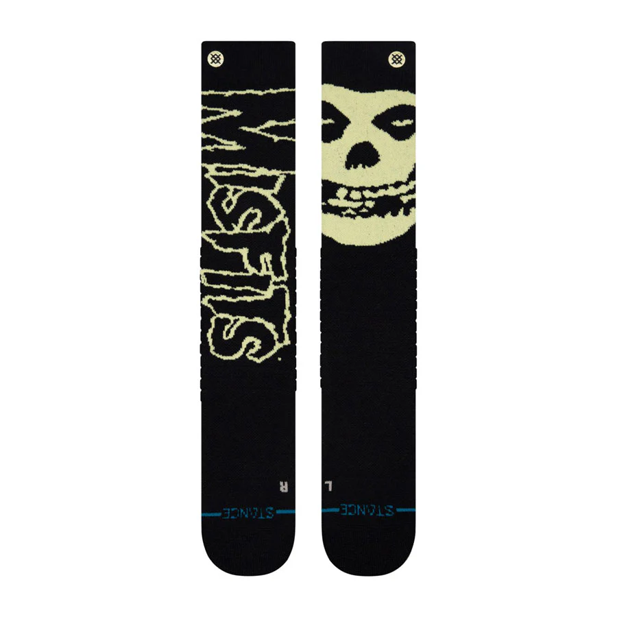 Stance Men's Snow Misfits Winter Sock Black 2026 - Image 2