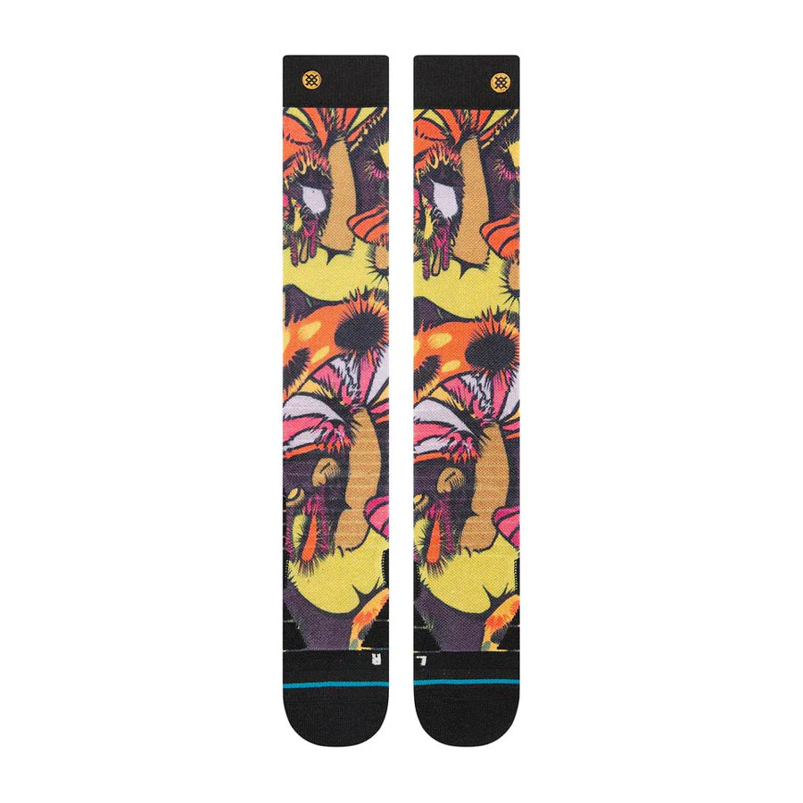Stance Men's Snow Mushies Sock Maroon 2026 - Image 2
