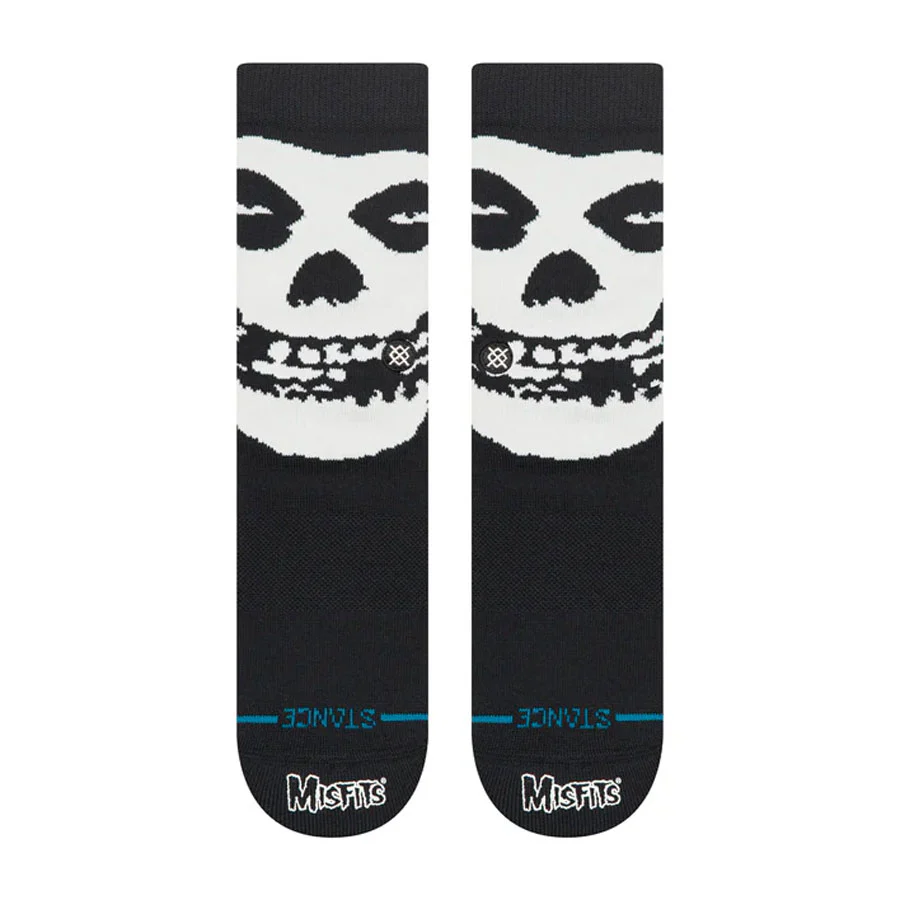 Stance Misfits Beware Crew Sock Black - Image 2