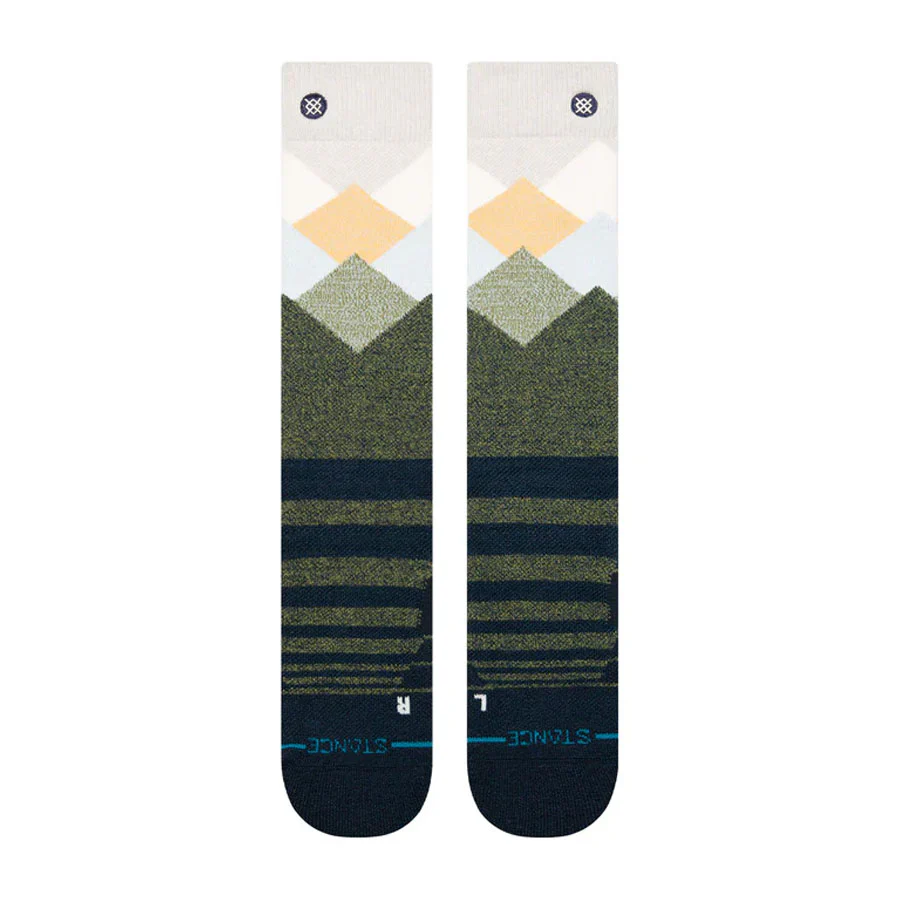 Stance Misty Mid Snowboard Sock - Navy - Image 2