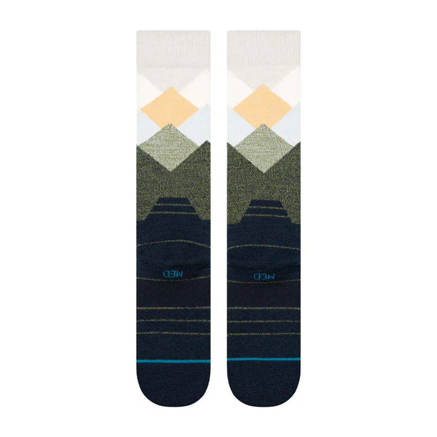 Stance Misty Mid Snowboard Sock - Navy - Image 3