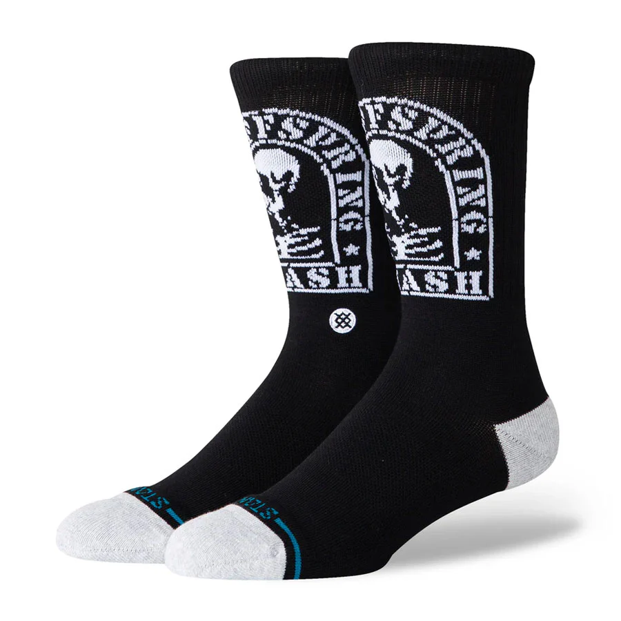 Stance Mupa Smashed Crew - Black