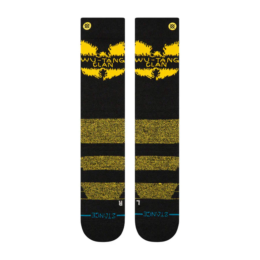 Stance Snow Shaolin Slums Wool Over The Calf Sock Black - Image 2