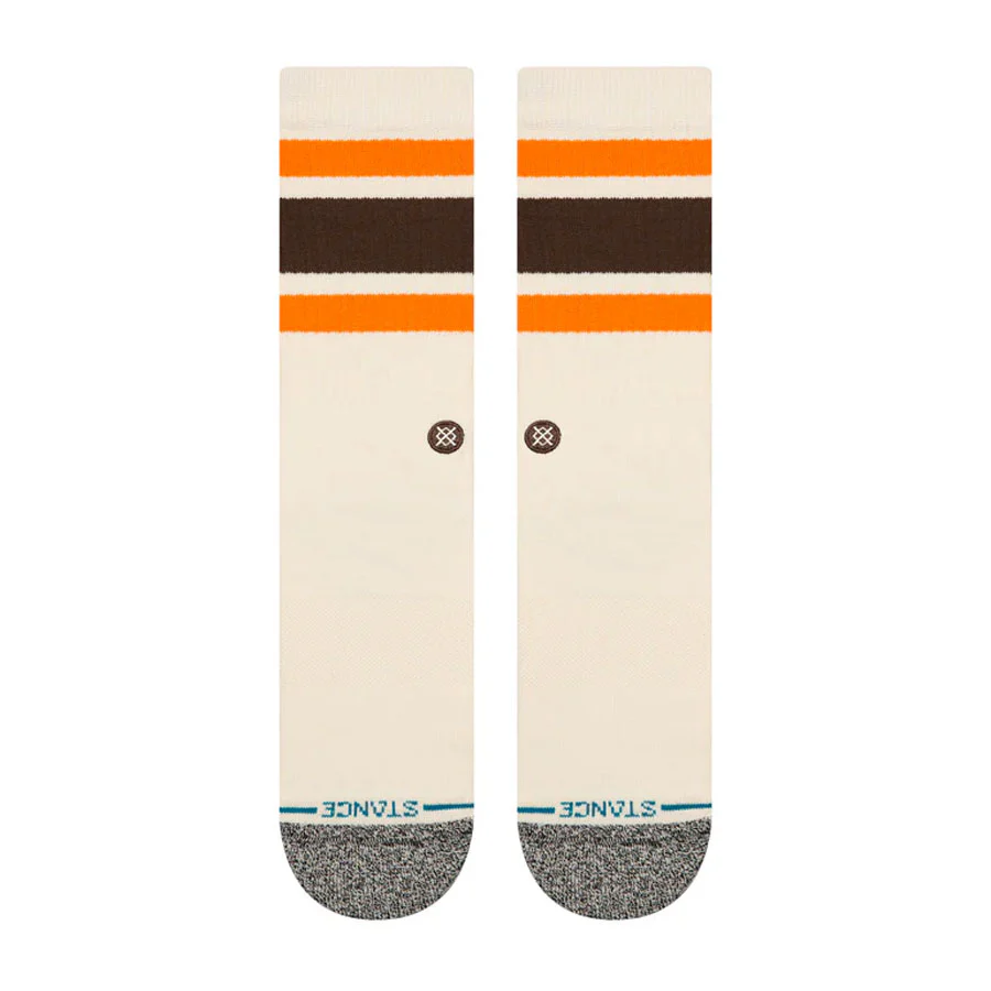 Stance Staple Boyd Crew Sock Off White - Image 2