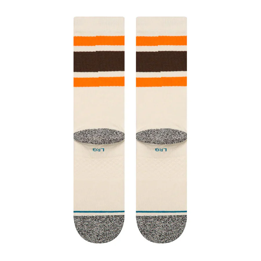 Stance Staple Boyd Crew Sock Off White - Image 3