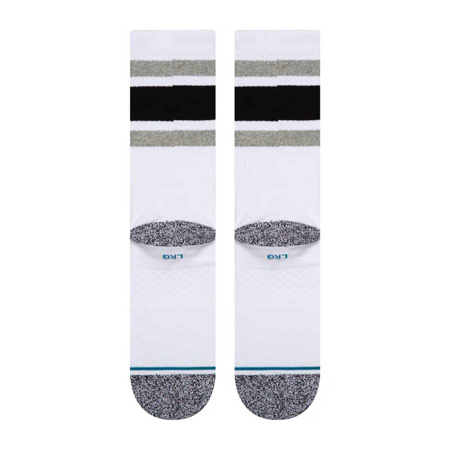 Stance Staple Boyd Crew Sock White - Image 3