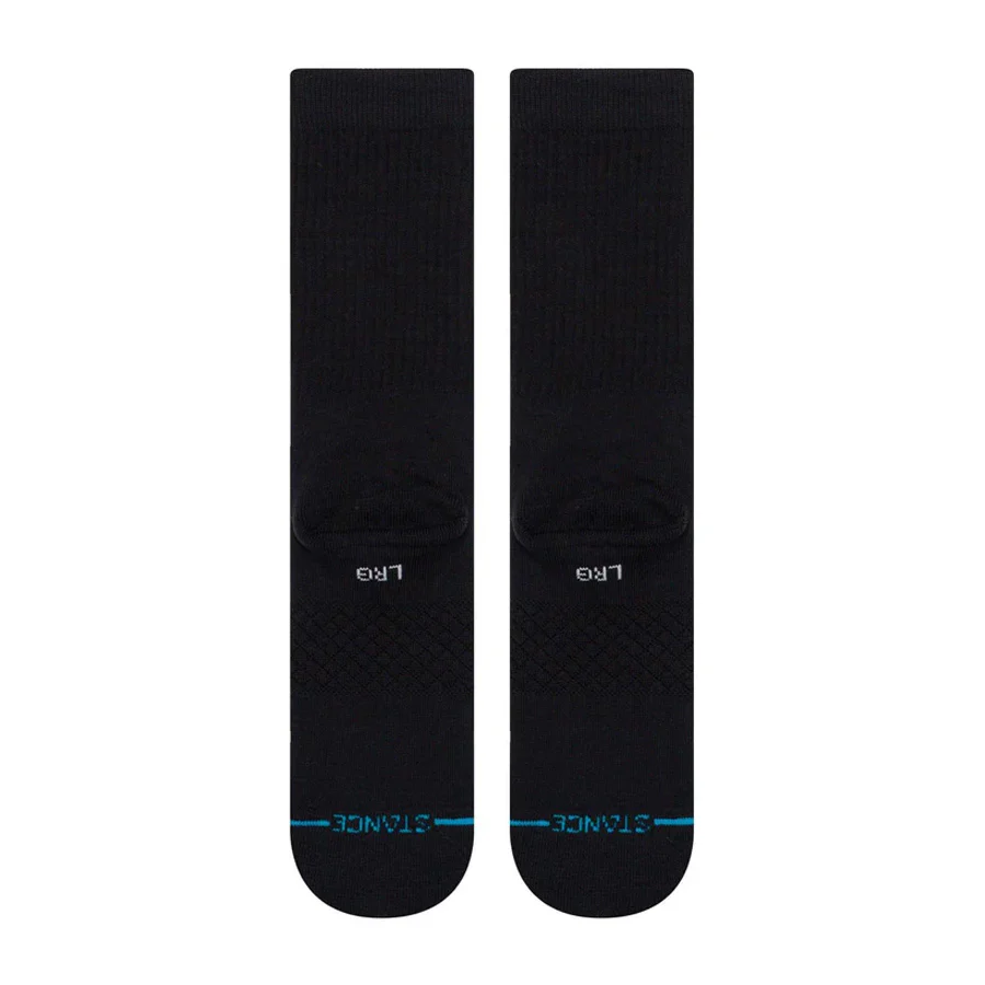 Stance Staple Icon Crew Sock Black/White - Image 3