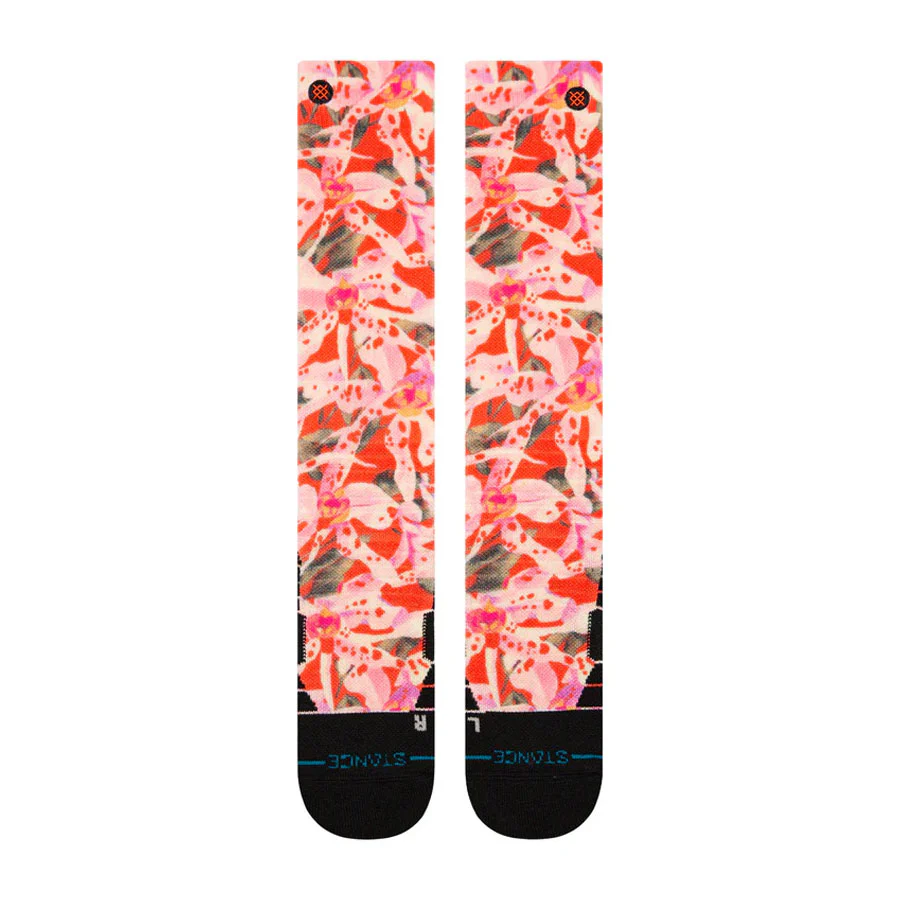 Stance Tubular Mid Snowboard Sock - Tomato - Image 2