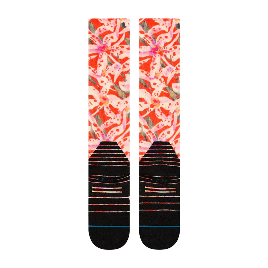 Stance Tubular Mid Snowboard Sock - Tomato - Image 3