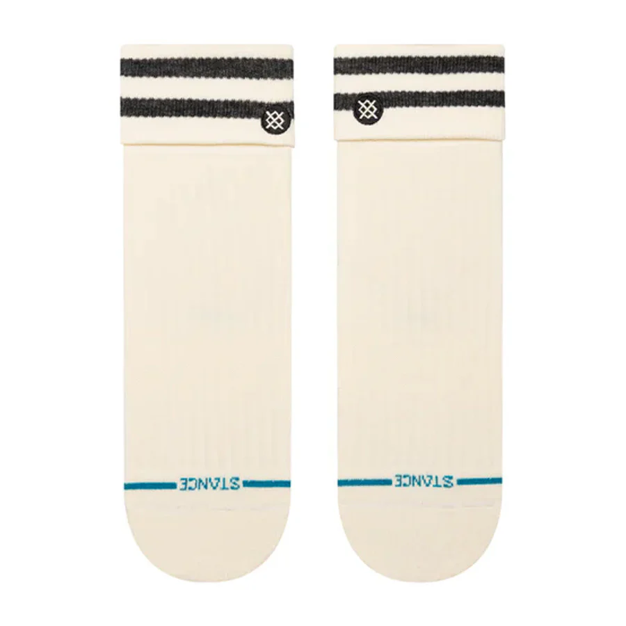 Stance Women's Roll Cuff Quarter Sock Canvas - Image 2