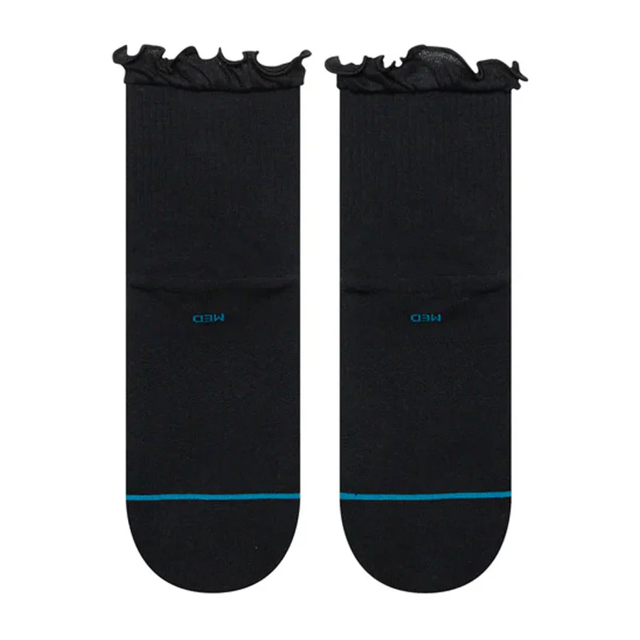 Stance Women's Ruffle Icon Quarter Sock Black - Image 2