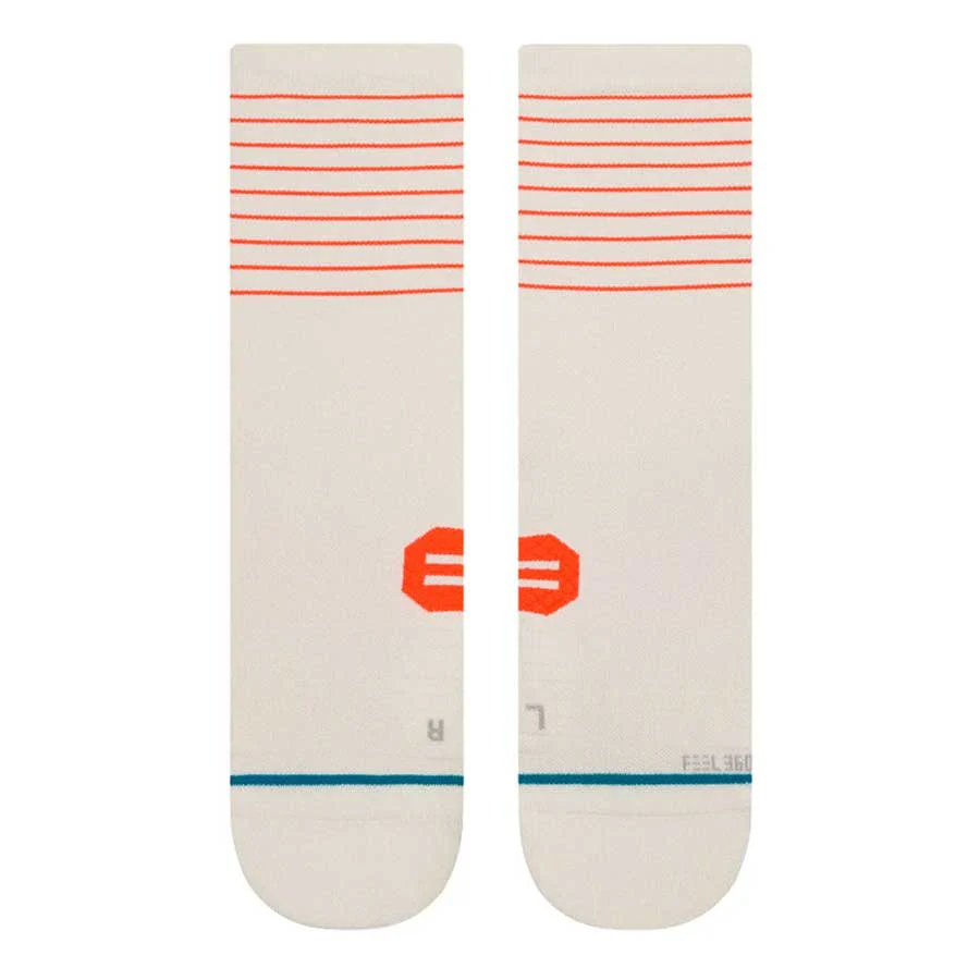 Stance Women's Run Tether Crew Sock Off White