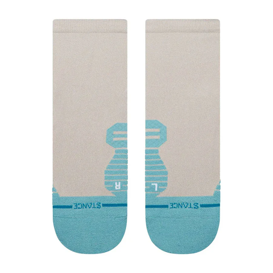 Stance Women's Run Two Tone Light Quarter Sock Light Blue - Image 2