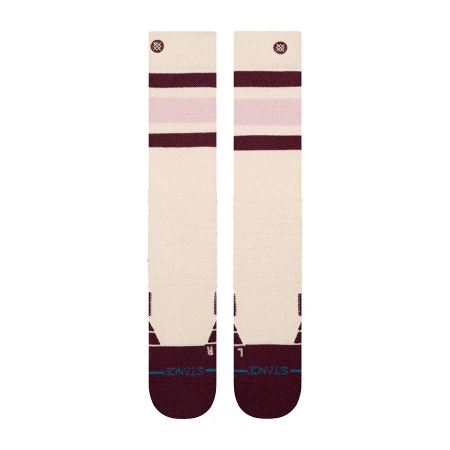 Stance Women's Snow Boyd Wool Sock Oatmeal 2026 - Image 2