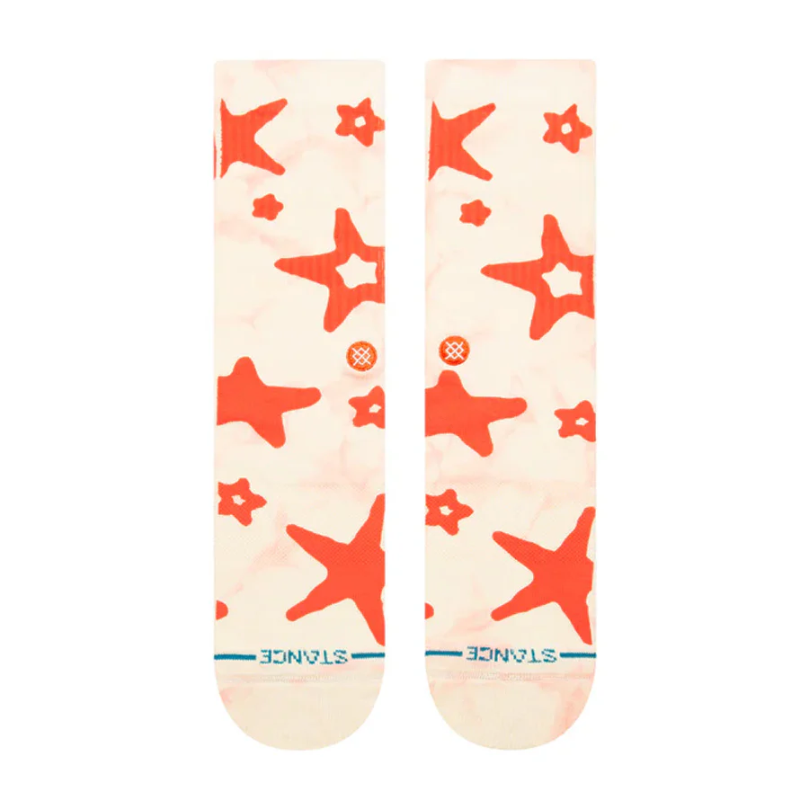 Stance Women's Starry Eyed Crew Sock Cream - Image 2