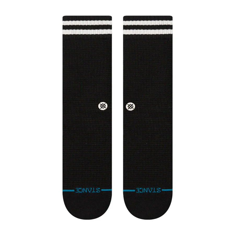 Stance Women's Waffles N Butter Crew Sock Black