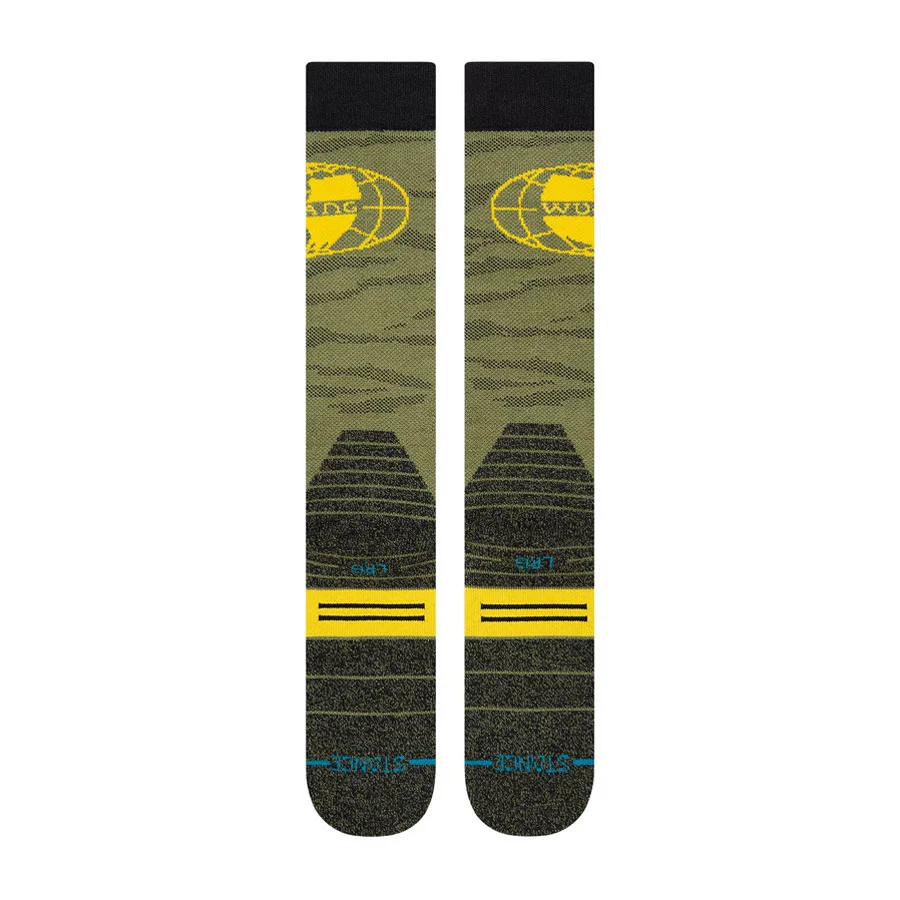 Stance Wu World Black Snowboard Sock- Black - Image 3