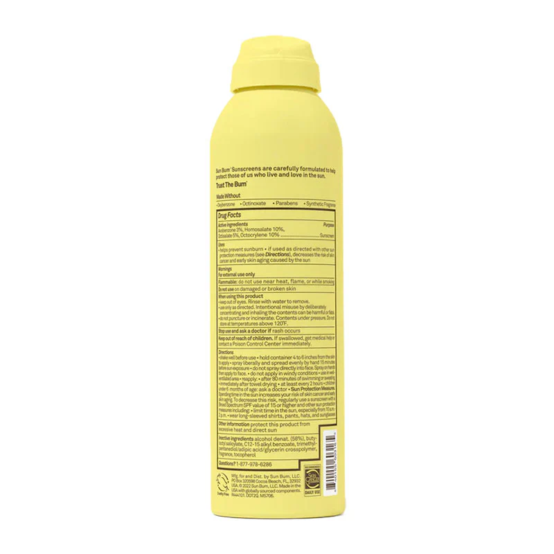 Sun Bum Kids Spf 50 Sunscreen Spray 6 Oz - Image 2