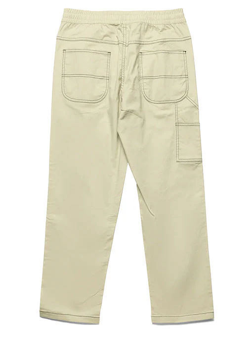 Taikan Carpenter Pant Cream/Contrast Stitch - Image 2