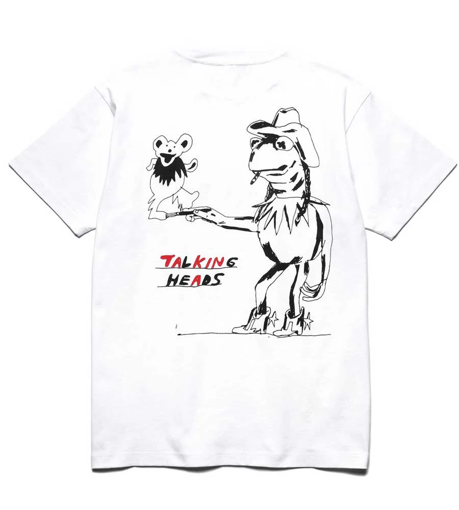 Taikan Kyle Stewart Talking Heads T-shirt - White/Black - Image 2