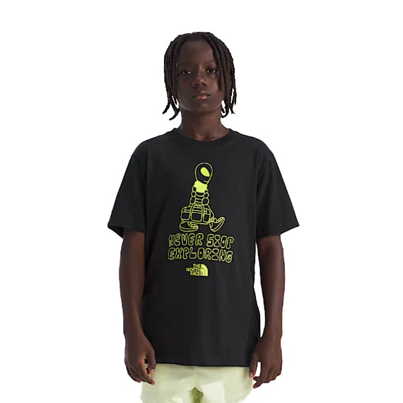 The North Face Kids' Celestial Drift T-Shirt TNF Black