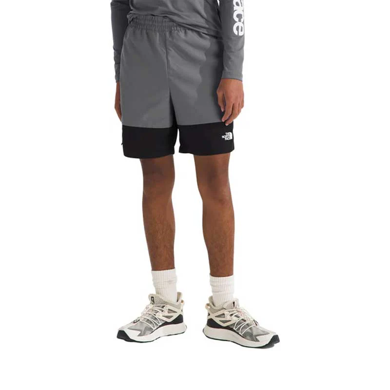 The North Face Kids' Class V Pathfinder Short Smoked Pearl Phantom/Black - Image 2