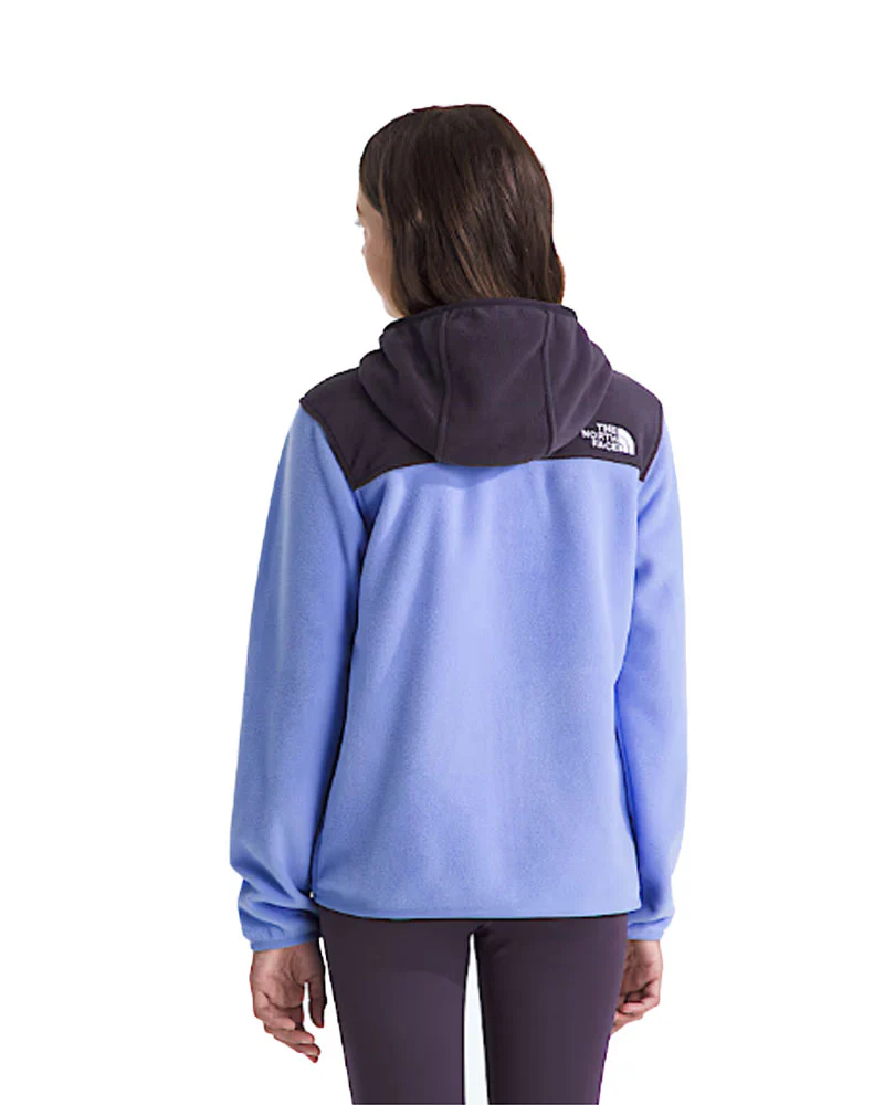 The North Face Kids' Glacier Full Zip Hoodie Periwinkle Glow/Endless Dusk - Image 2