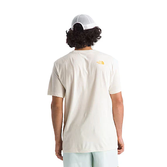 The North Face Men's Boulder Breeze T-Shirt White Dune - Image 2