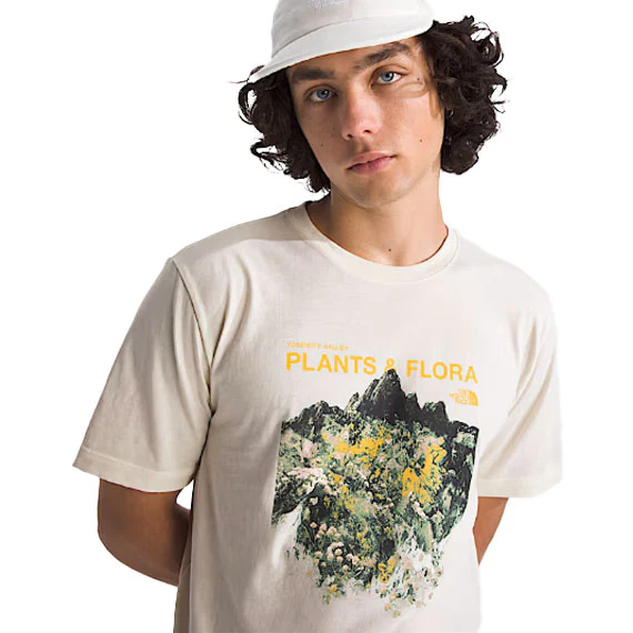 The North Face Men's Boulder Breeze T-Shirt White Dune - Image 3