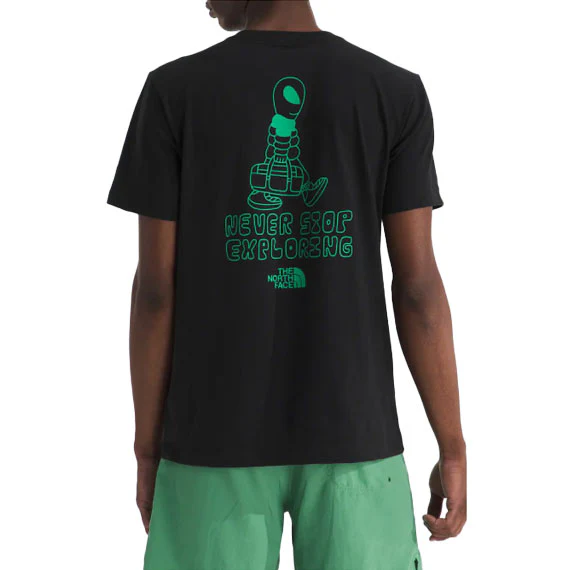 The North Face Men's Celestial Drift T-Shirt TNF Black - Image 2