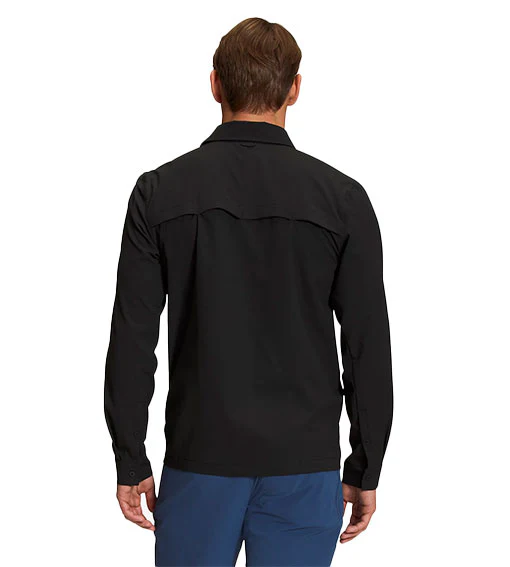 The North Face Men's First Trail UPF Button Shirt TNF Black - Image 2