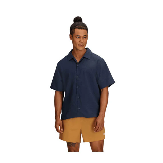 The North Face Men's Pacific City Button Down Summit Navy - Image 3
