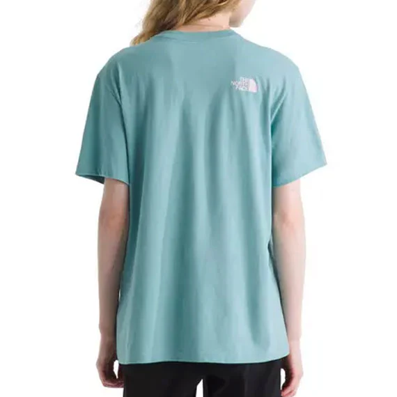 The North Face Women's Evolution Phrase T-Shirt Graphic Blue Eclipse 2026 - Image 2