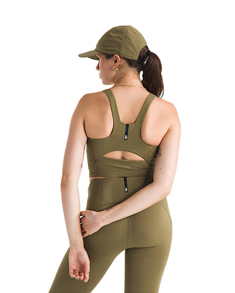 The North Face Women's Jaida Long Line Bra Cedar - Image 2