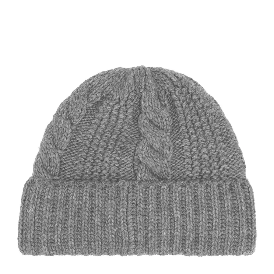 The North Face Women's Oh Mega Beanie TNF Medium Grey Heather 2025 - Image 2