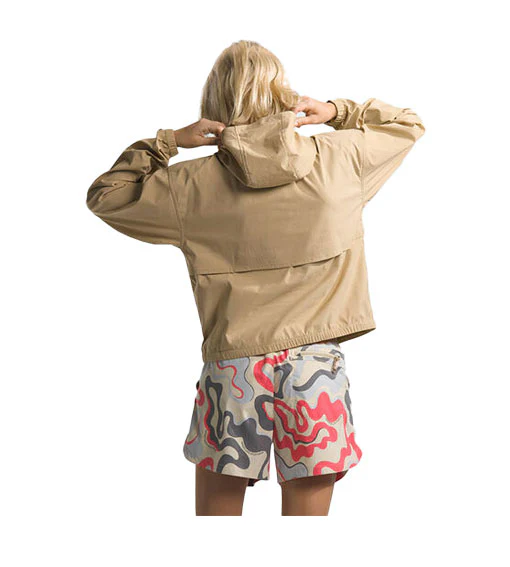 The North Face Women's Pathfinder Pullover Khaki Stone/Gravel - Image 3