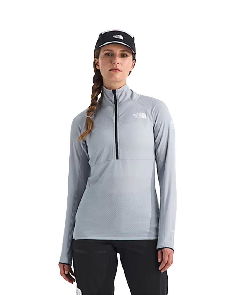 The North Face Women's Summit Futurefleece Lt ½ Zip Blue Flax 2026 - Image 2